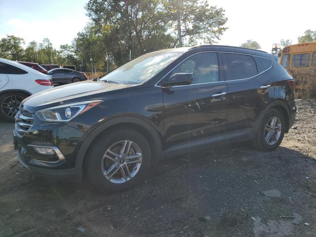 HYUNDAI SANTA FE S 2017 black  gas 5NMZU3LB5HH018824 photo #1