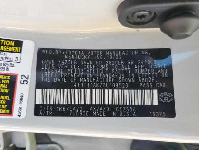 2023 TOYOTA CAMRY SE N - 4T1T11AK7PU109523