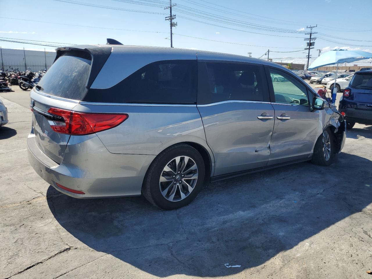 Lot #3311883184 2021 HONDA ODYSSEY EX