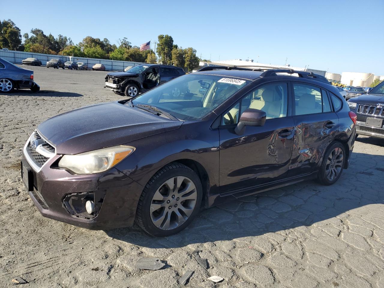 Lot #3301933474 2013 SUBARU IMPREZA SPORT PREMIUM