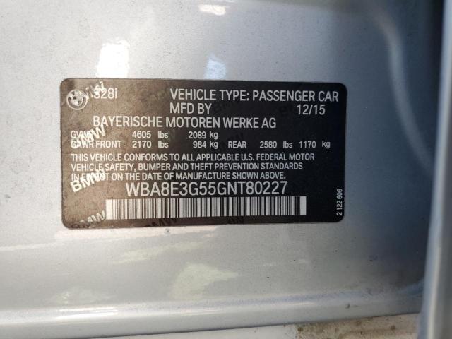 2016 BMW 328 XI SUL WBA8E3G55GNT80227