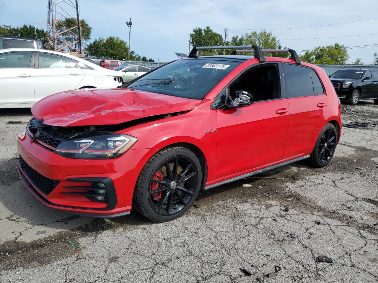 Lot #3270044335 2021 VOLKSWAGEN GTI S