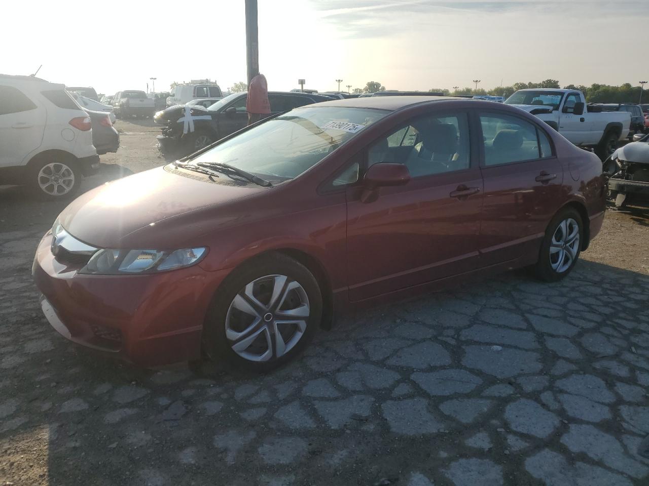 Lot #3317718069 2011 HONDA CIVIC LX
