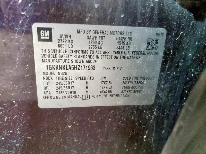 2017 GMC ACADIA SLE #3296216469