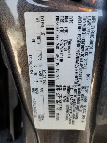 2015 FORD FOCUS TITA - 1FADP3N23FL274959