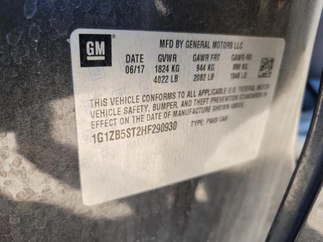 2017 CHEVROLET MALIBU LS #3284786521
