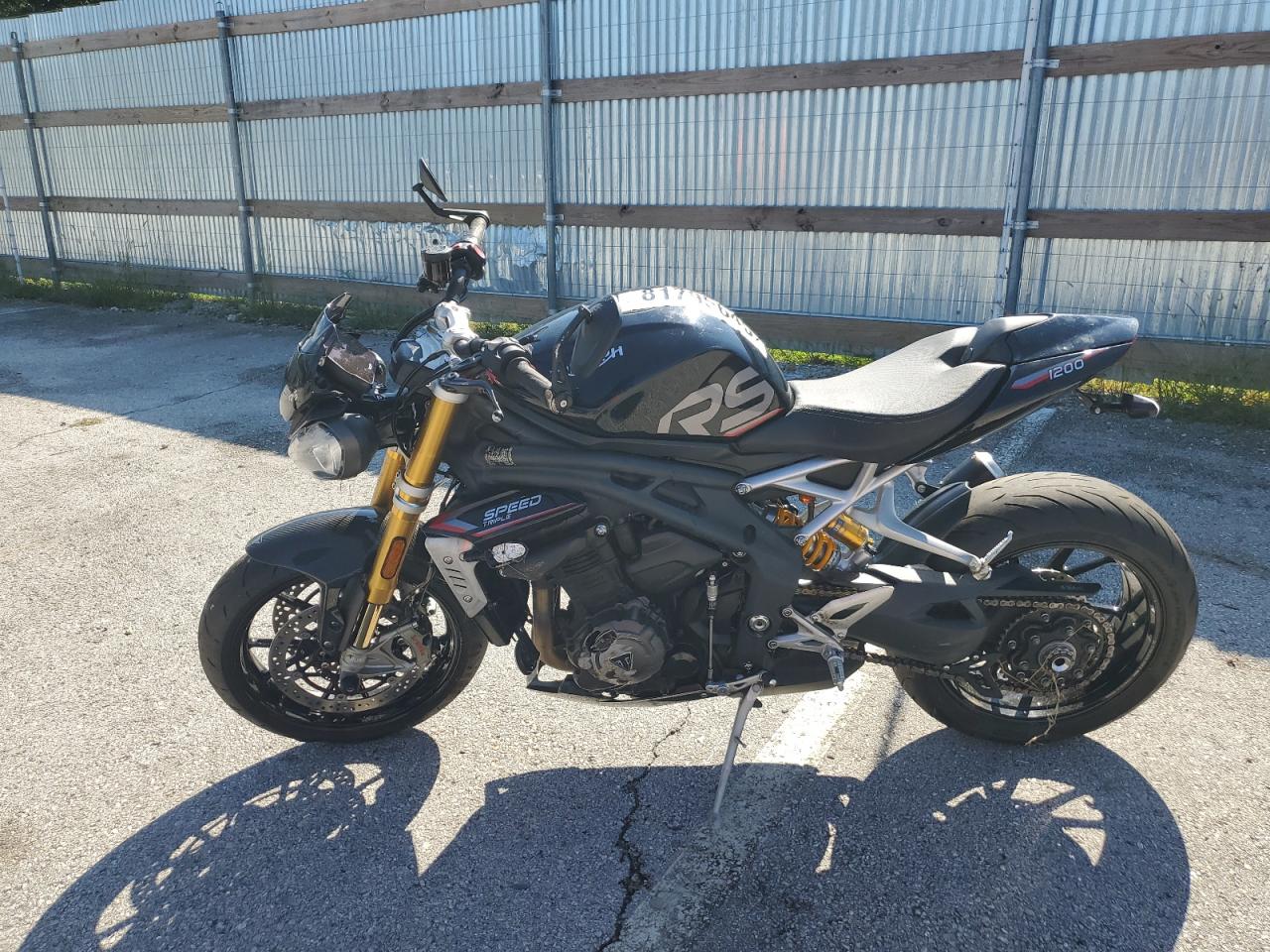 Lot #3283838418 2022 TRIUMPH MOTORCYCLE SPEED TRIPLE 1200 RS
