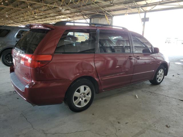 TOYOTA SIENNA XLE 2005 maroon  gas 5TDZA22C45S275107 photo #4