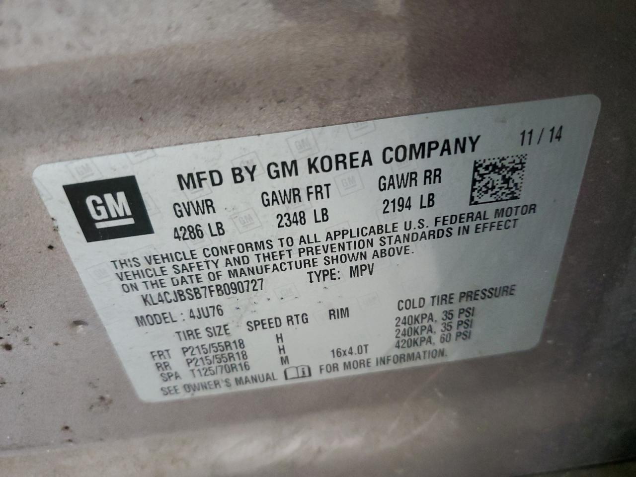 BUICK ENCORE CONVENIENCE