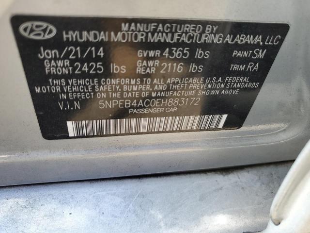 2014 HYUNDAI SONATA GLS - 5NPEB4AC0EH883172