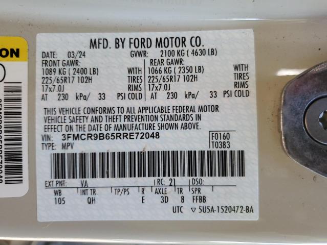 2024 FORD BRONCO SPO #3279491257