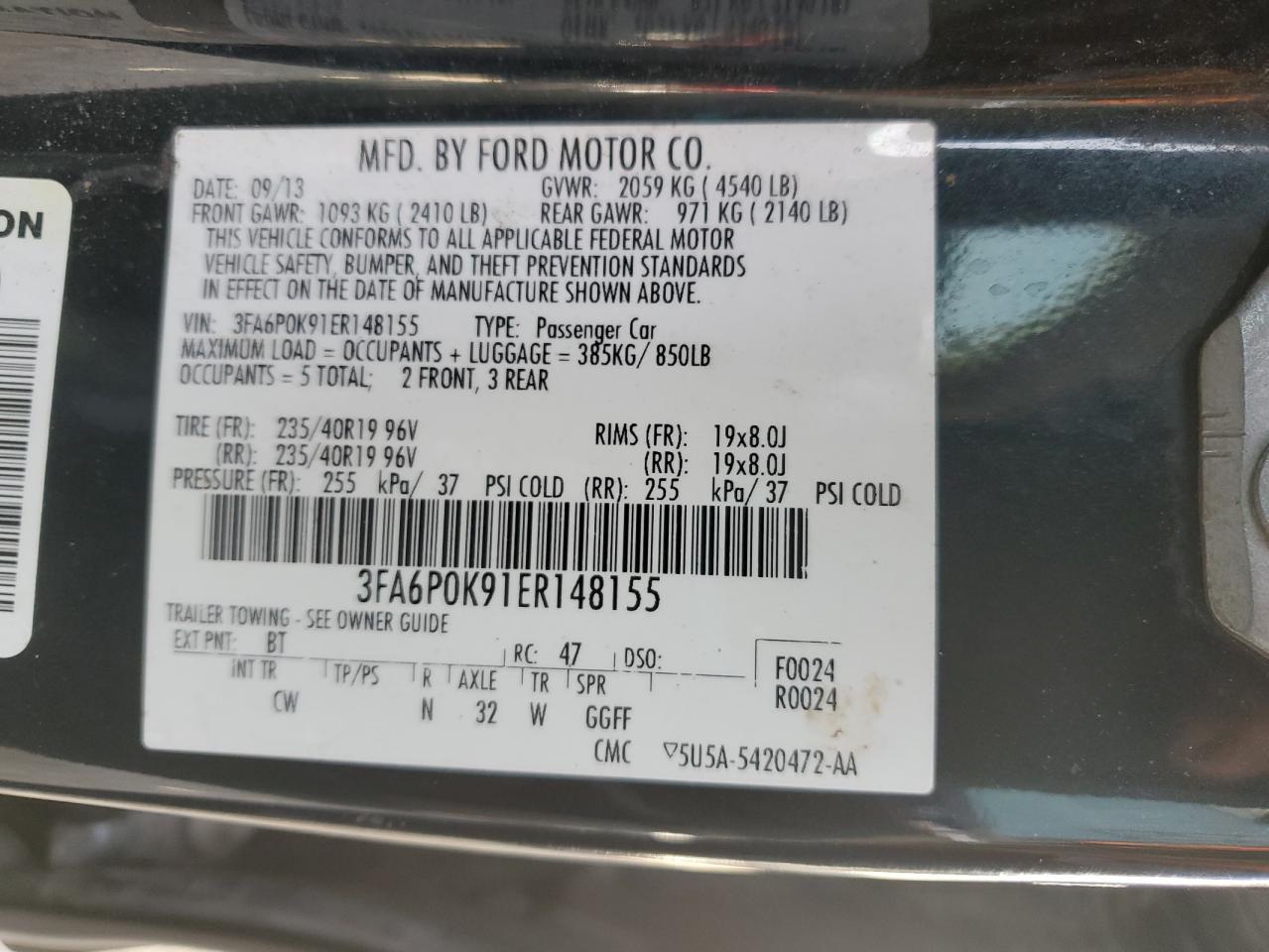 FORD FUSION TITANIUM