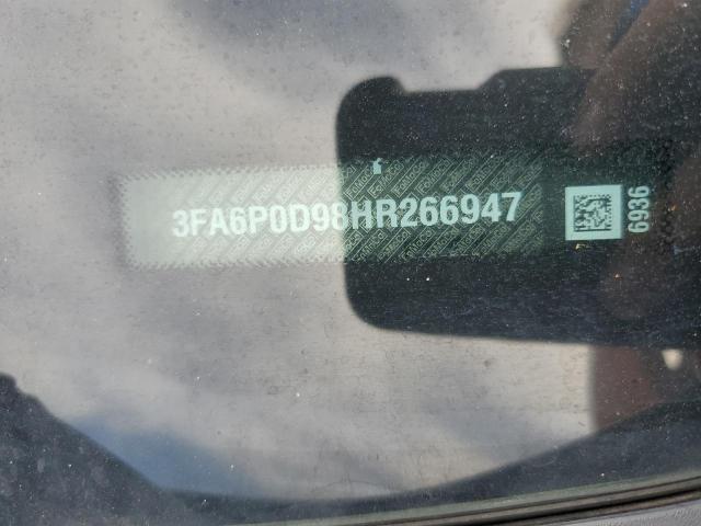 2017 FORD FUSION TITANIUM - 3FA6P0D98HR266947