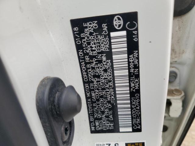 2018 TOYOTA PRIUS JTDKARFU8J3055784