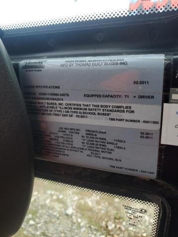 2012 FREIGHTLINER CHASSIS B2 #3297020351