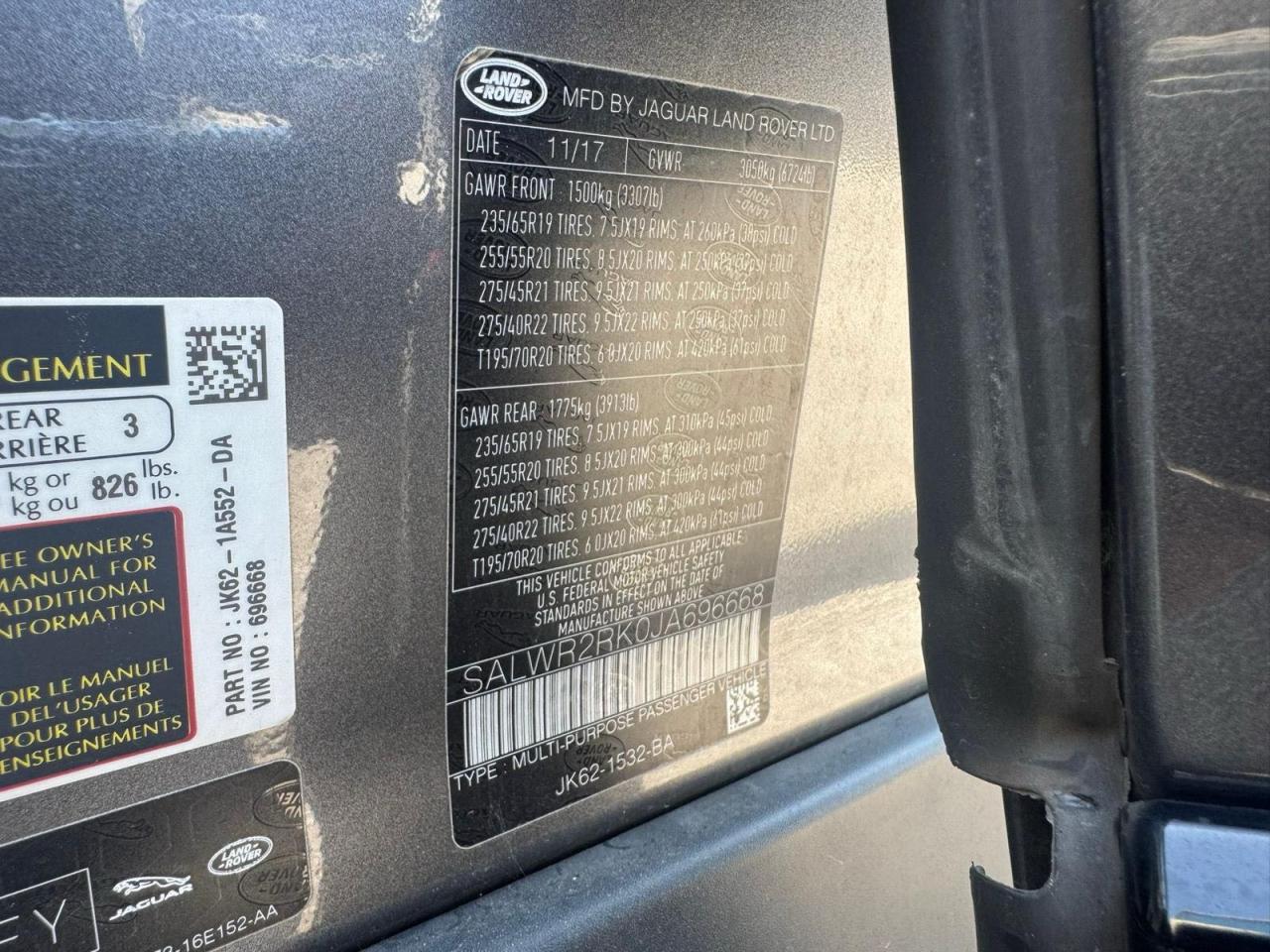 LAND ROVER RANGE ROVER HSE