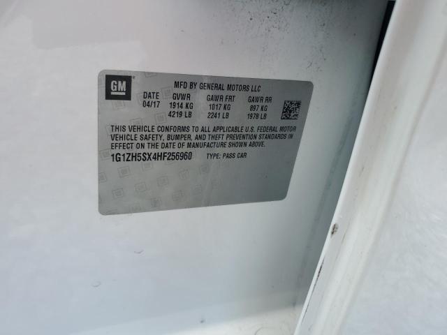 2017 CHEVROLET MALIBU PRE 1G1ZH5SX4HF256960