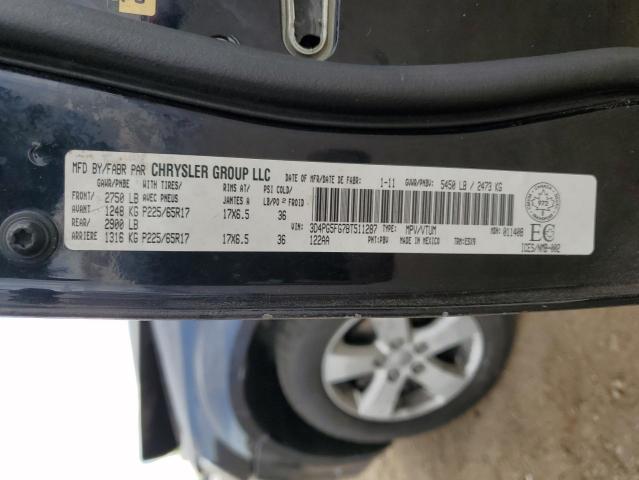 2011 DODGE JOURNEY SX - 3D4PG5FG7BT511287