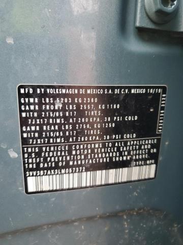 2020 VOLKSWAGEN TIGUAN SE 3VV3B7AX3LM057372