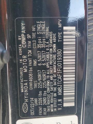 2015 HYUNDAI TUCSON GLS KM8JTCAF1FU019380