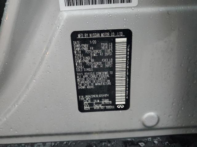 2020 INFINITI QX80 LUXE #3290225247