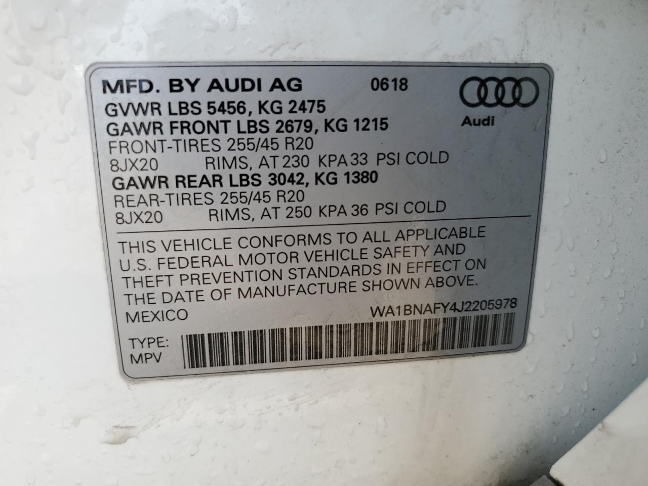 AUDI Q5 PREMIUM PLUS