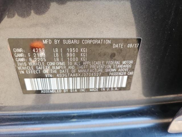 2018 SUBARU IMPREZA 4S3GTAA6XJ3704527