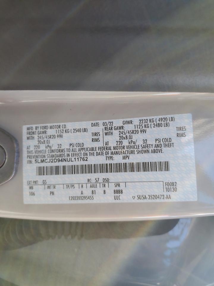 LINCOLN CORSAIR RESERVE