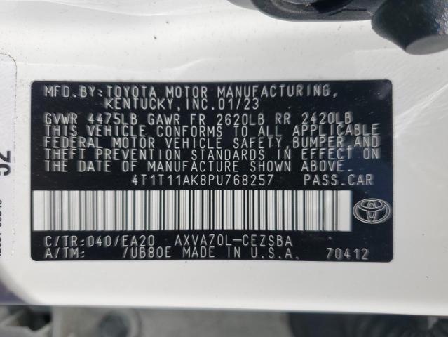 2023 TOYOTA CAMRY SE N - 4T1T11AK8PU768257
