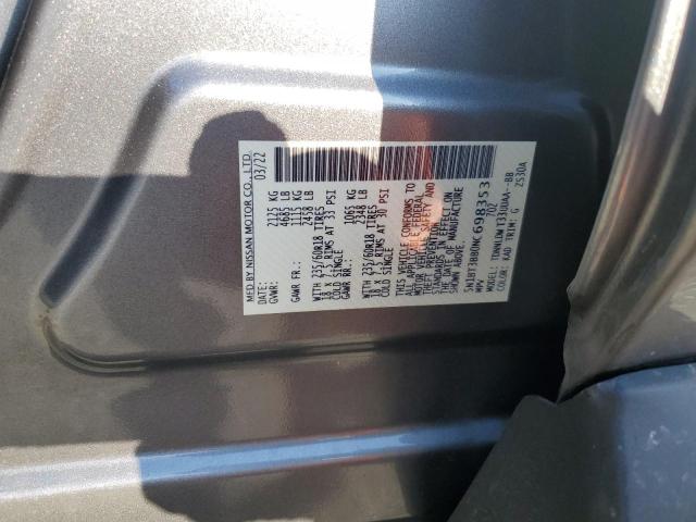 2022 NISSAN ROGUE SV 5N1BT3BB0NC698353