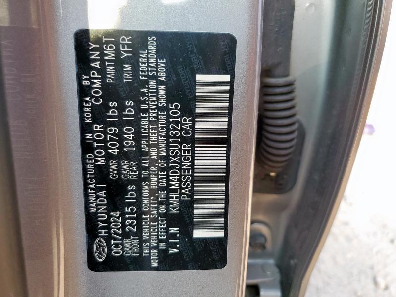 2025 HYUNDAI ELANTRA BL KMHLM4DJXSU132105