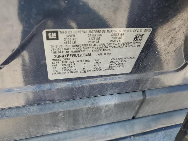 2018 CHEVROLET EQUINOX LS 3GNAXREV6JL288465