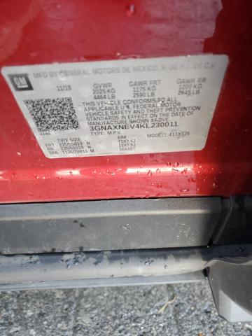 2019 CHEVROLET EQUINOX PR 3GNAXNEV4KL230011