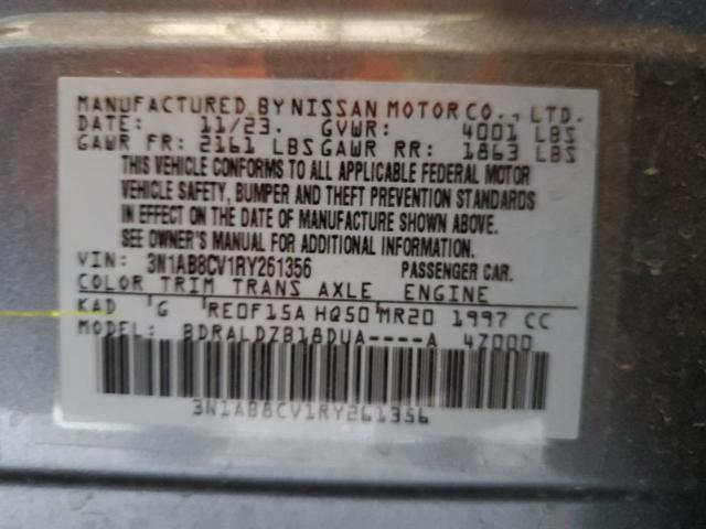2024 NISSAN SENTRA SV 3N1AB8CV1RY261356