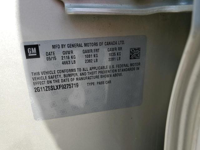 2015 CHEVROLET IMPALA LS 2G11Z5SLXF9275719