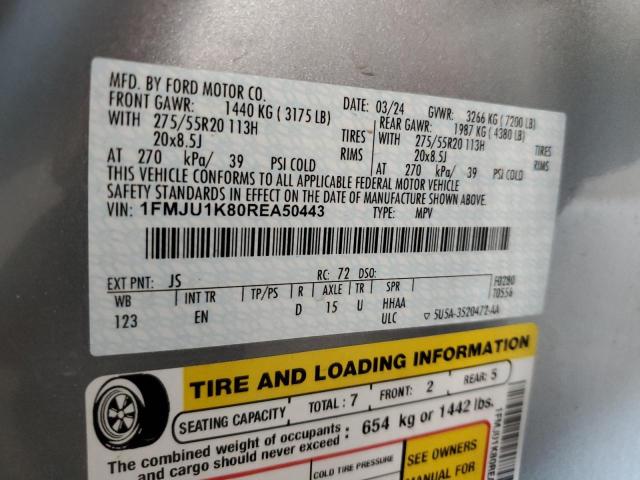 2024 FORD EXPEDITION 1FMJU1K80REA50443