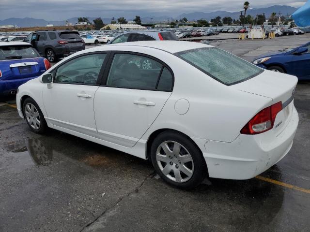 HONDA CIVIC LX 2010 white  gas 19XFA1F59AE025388 photo #3