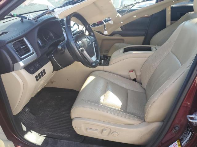 2017 TOYOTA HIGHLANDER HYBRID LIMITED 5TDDGRFH4HS034062