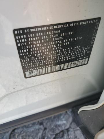 2019 VOLKSWAGEN TIGUAN SE 3VV3B7AX7KM004950