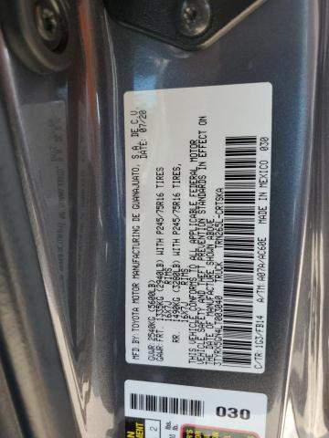 2020 TOYOTA TACOMA ACCESS CAB 3TYRX5GN4LT003040