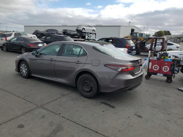 TOYOTA CAMRY LE 2022 charcoal  hybrid engine 4T1C31AK7NU587920 photo #3
