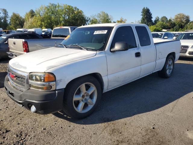 GMC NEW SIERRA 2005 white  gas 1GTEC19T15Z340924 photo #1