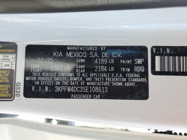 2025 KIA K4 GT-LINE #3286743317