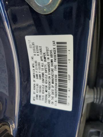 2017 HONDA ACCORD EXL - 1HGCR2F92HA169366