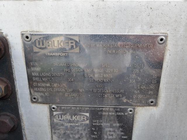 2017 WAL VAN TRAIL #3286676312