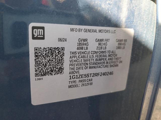 2024 CHEVROLET MALIBU PRE 1G1ZE5ST2RF240246