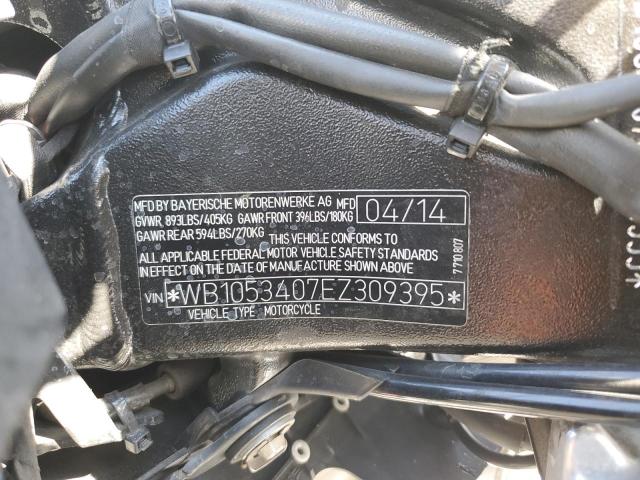2014 BMW S 1000 RR - WB1053407EZ309395