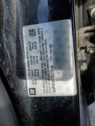 2016 BUICK VERANO SPO 1G4PW5SK1G4176840