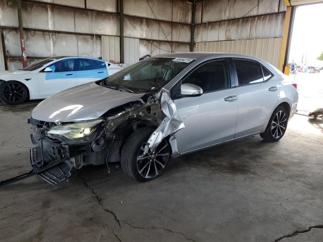 TOYOTA COROLLA L 2018 silver  gas 2T1BURHE1JC970884 photo #1
