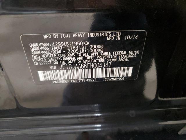 2015 SUBARU IMPREZA JF1GJAA66FH004347